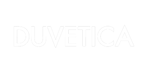 Duvetica logo white